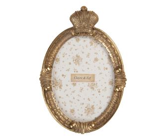 Gold Tabletop Photo Frame 16x3x24 cm / 13x18 cm