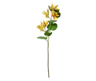 Yellow Green Artificial Flower 18x10x80 cm