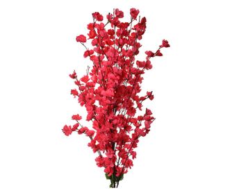 Rózsaszín művirág 40x10x100 cm