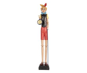 Pinocchio Figurine, Multicolor Polyresin, 12x11x68 cm