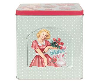 Višebojna metalna kutija za pohranu 16x10x18 cm