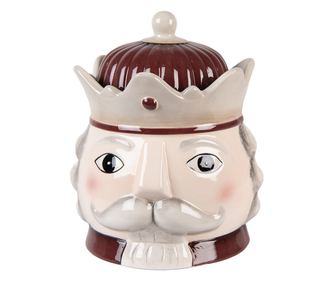 Nutcracker Jar, Multicolor Ceramic Ø 16x19 cm