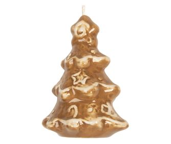 3 darabos karácsonyfa kerámia díszkészlet 6x5x9 cm