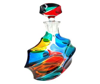 Decantor cristal Bohemia Calypso 750 ml multicolor