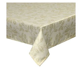 Fata de masa Tognana Holly Gold, Poliester, 140 x 240 cm, Auriu