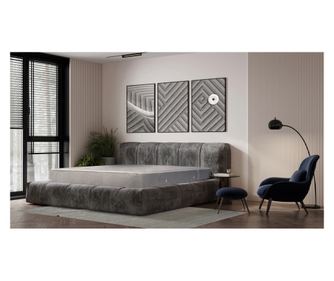 Saltea Ortopedica Relax Pocket, 80x190 cm, inaltime 20 cm, anatomica