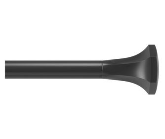 Crna karniša za zavjese