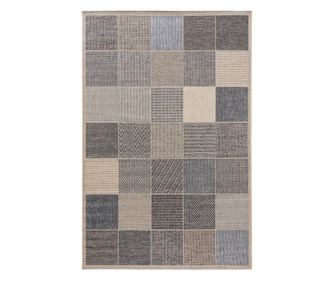 Plavi unutarnji i vanjski tepih 100x150 cm