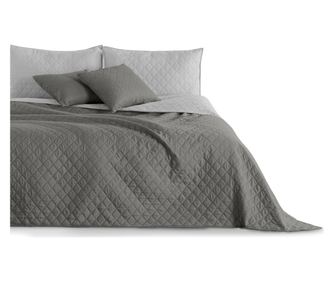 Prekrivač grafitne i sive boje 170x210