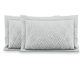Set od 2 sive jastučnice 50x70