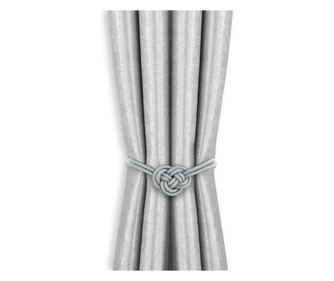 Set od 2 sive vezice za zavjese