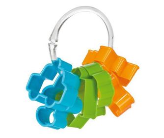 Set od 6 plavih kalupa za rezanje za dječake