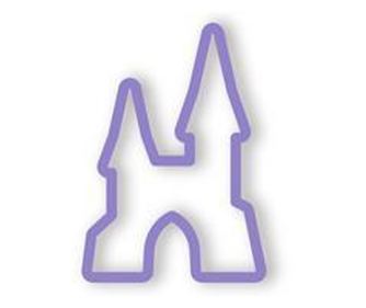 Set od 6 ružičastih kalupa za djevojčice