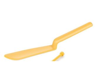 Žuta lopatica za palačinke s valjkom