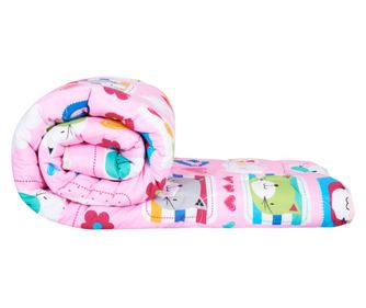 Bombažna odeja z mačkami, 200x220 cm, polnilo 300 GSM