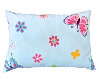 Jastuk s cvijećem i leptirima, 50x70 cm, pamuk