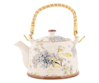 Višebojni keramički čajnik s infuzerom 18x14x12 cm / 800 ml