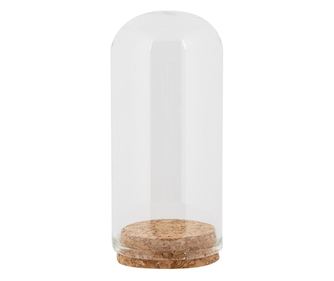 Decorative cloche with base Ø 5x10 cm