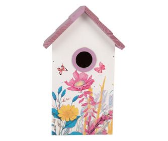 Ljetna drvena kućica za ptice 15x10x22 cm