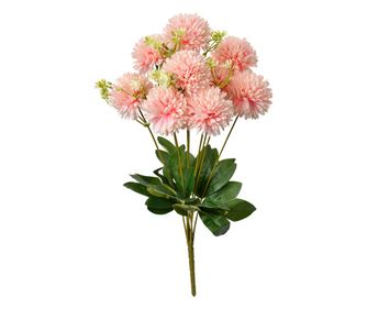 Pink and Green Artificial Flower Bouquet 10x15x45 cm