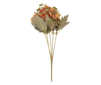 Orange and Green Artificial Flower Bouquet 10x10x32 cm
