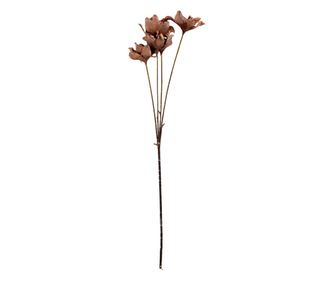 Brown Artificial Flower 8x5x60 cm