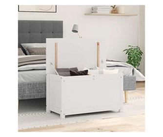 Troldoboz, fehr, 80x40x45,5 cm, tmr fenyfa