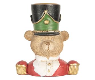 Multicolor Polyresin Monkey Figurine 9x8x28 cm