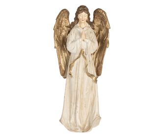 Multicolor Polyresin Ballerina Figurine Ø 10x24 cm