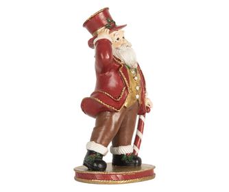 Polirezin Mikulás figura 12x9x21 cm