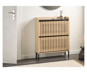 Dulap pentru pantofi GYMPIE Maro deschis