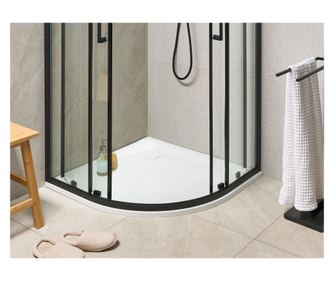 Cădiță de duș PARON 90 x 90 x 3 cm Alb