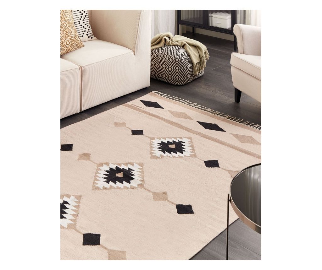 Covor BERDIK Multicolor 160 x 230 cm Bumbac Kilim