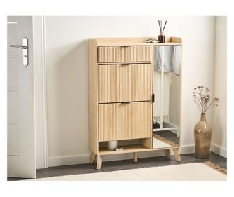 Dulap pentru pantofi MOONIE Maro deschis