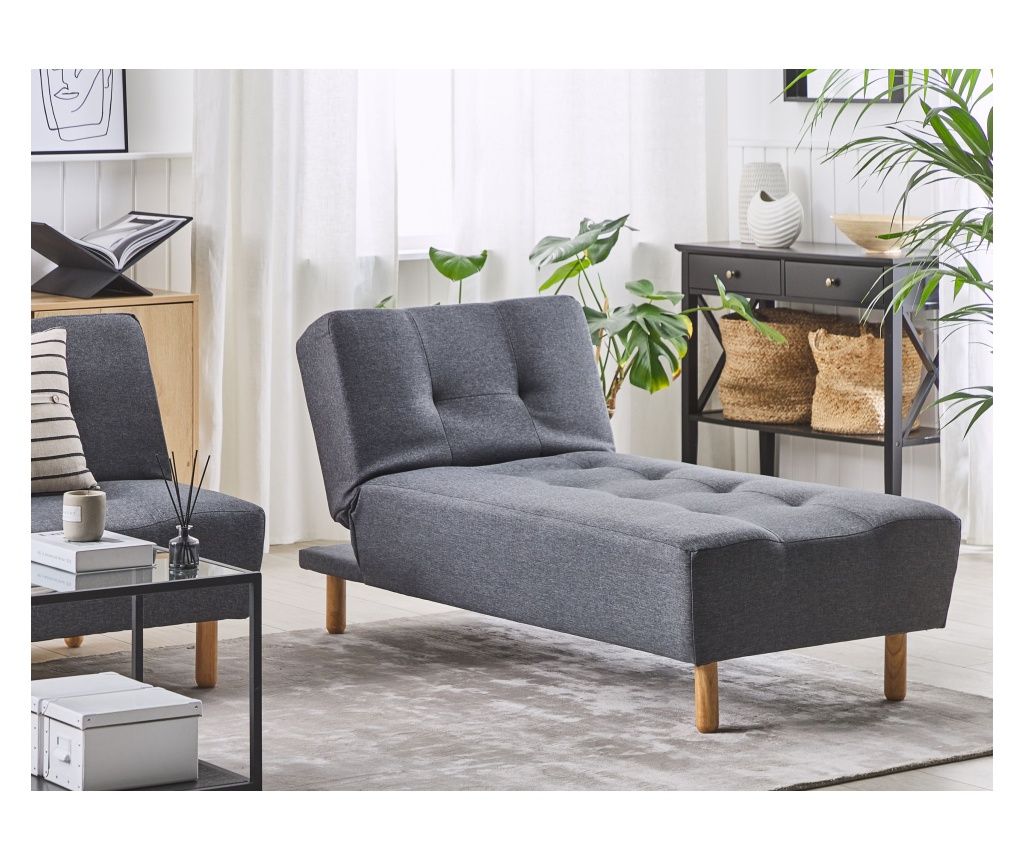 Șezlong ALSTEN  Gri închis