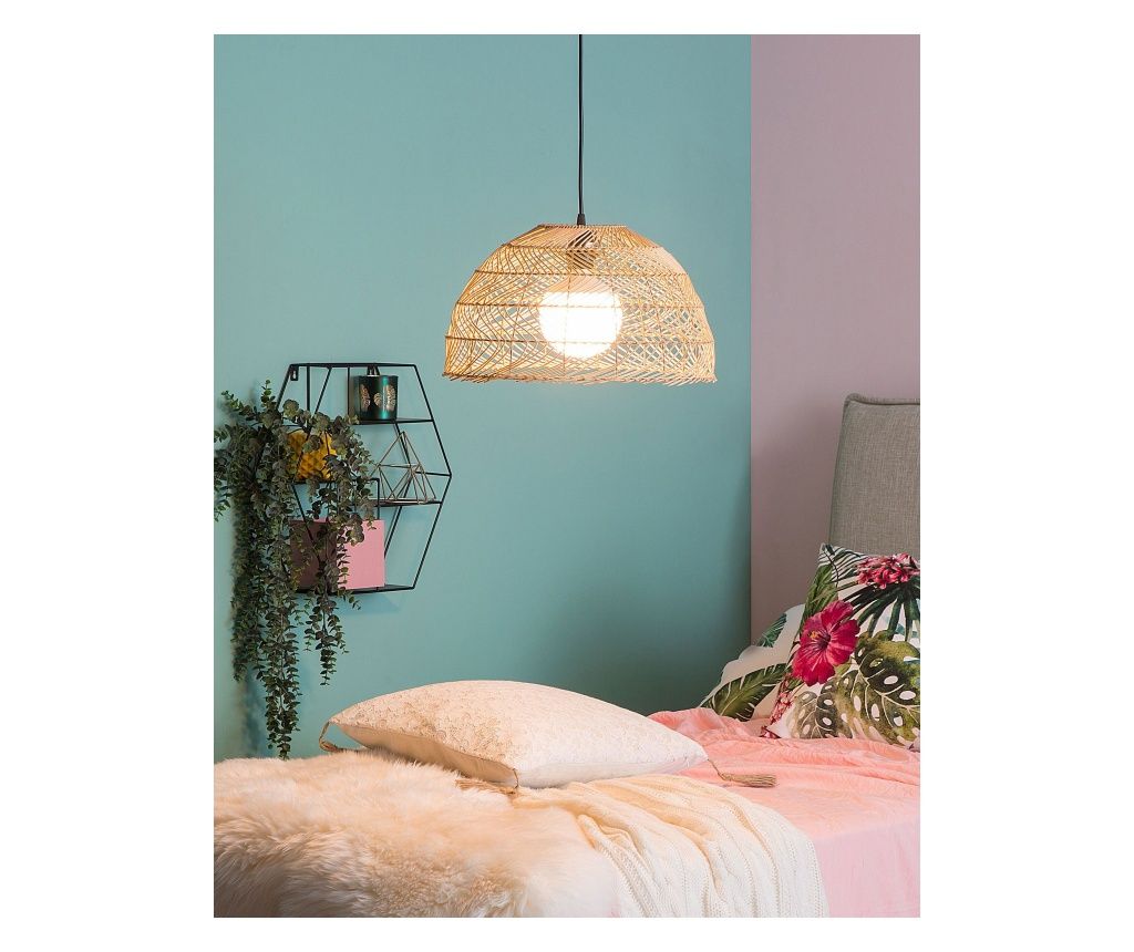 Lustră SELENGE Ratan Maro deschis