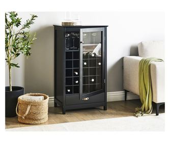 Dulap pentru vinuri CERES Negru