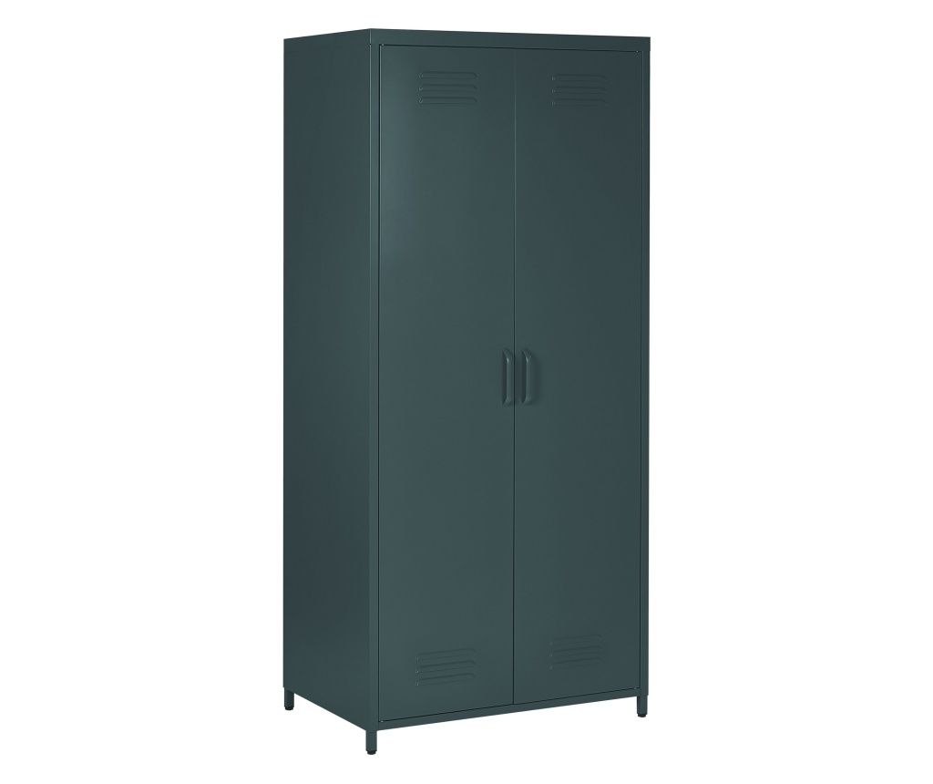 VARNA Dark Grey Metal Storage Cabinet