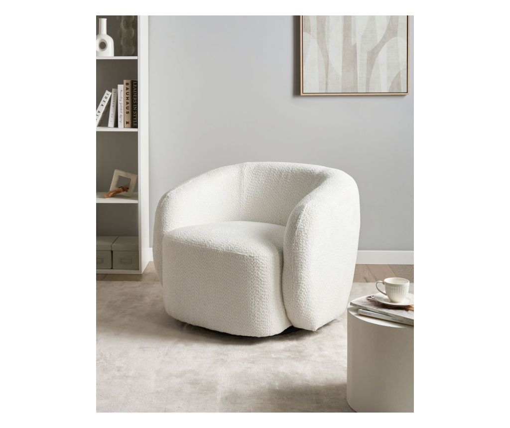 Fotoliu rotativ TORE  Bej deschis