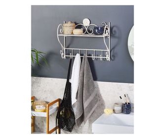 Raft suspendat OSORNO Metal Alb