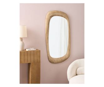 Oglindă de perete TRIZAY 57 cm 120 cm Lemn Maro