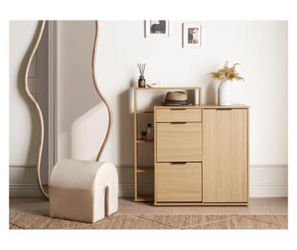 Dulap pentru pantofi MIRANI Maro deschis