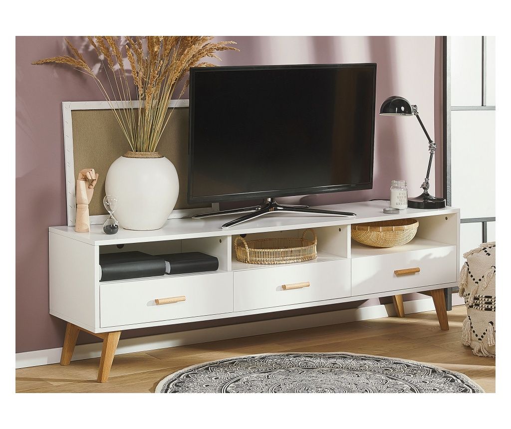 LIBERTY TV Stand White