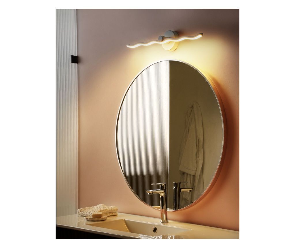 AILETTE LED Picture and Mirror Light, Metal White