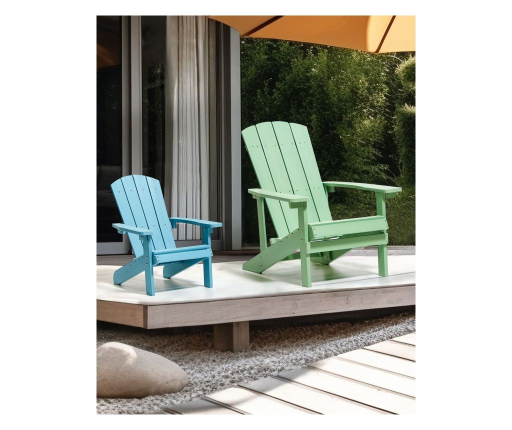 Scaun pentru copii ADIRONDACK Albastru deschis
