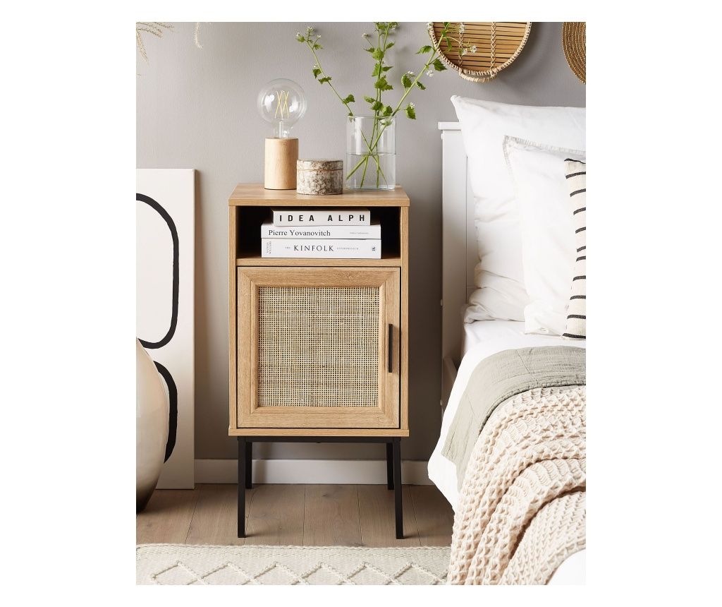 PASCO Light Brown Nightstand