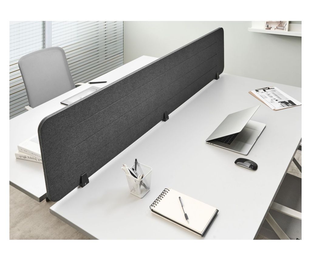 Separator de birou Gri închis ZIGGY