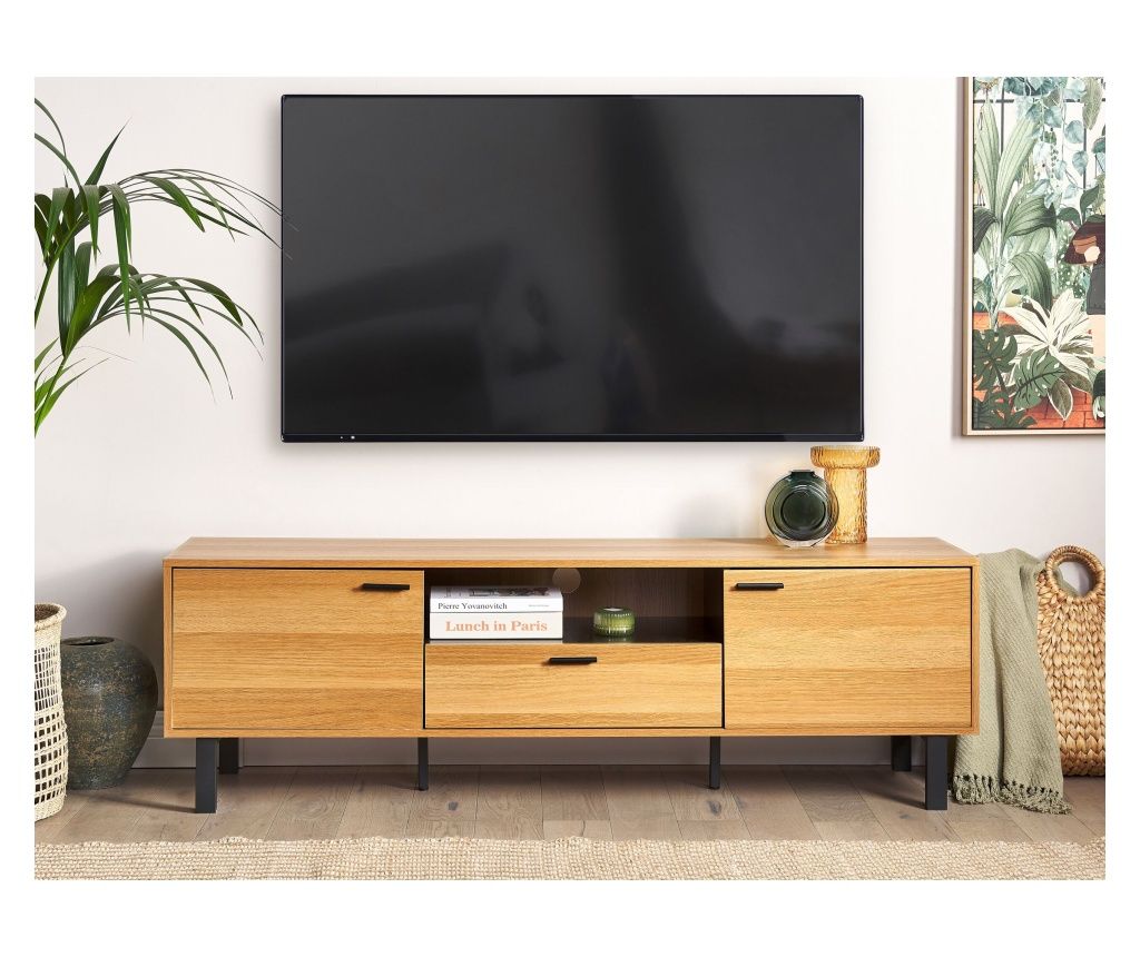 CLAREMONT TV Stand Light Brown
