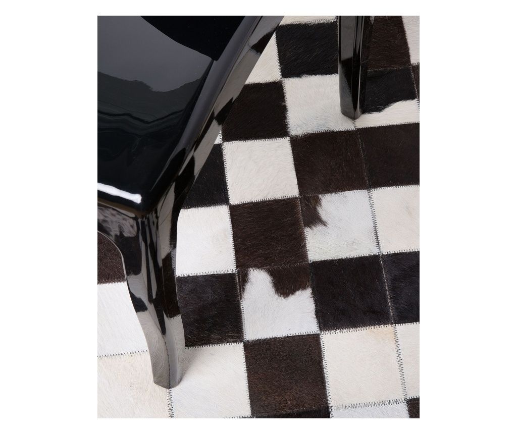 Covor BERGAMA Maro ø 140 cm Piele naturală