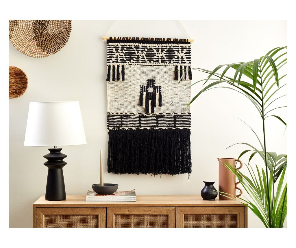 LARKANA Fabric Wall Decoration Cotton 117 cm Beige